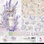 CBL Paper Pad 12x12" - Morning in Provence Patterns 8BL