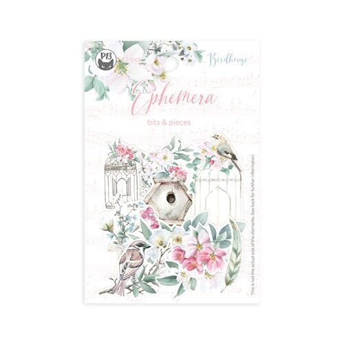 P13 Embellishment - Ephemera Set Birdhouse