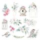 P13 Embellishment - Ephemera Set Birdhouse