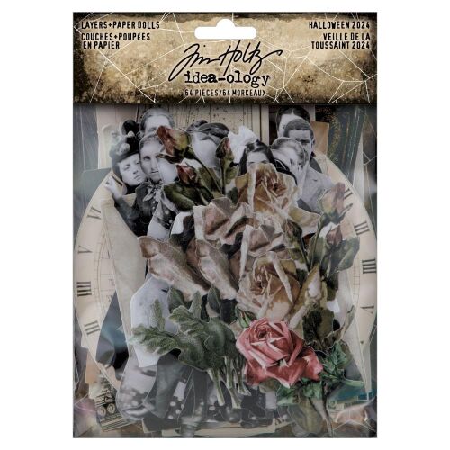THZ Tim Holtz Ephemera - Idea-Ology Layers & Paper Dolls