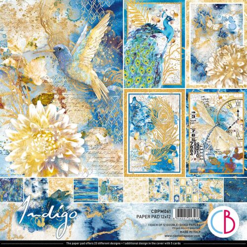 CBL Paper Pad 12x12" - Indigo 12BL