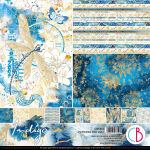 CBL Paper Pad 12x12" - Indigo 8BL