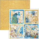 CBL Paper Pad 12x12" - Indigo 8BL
