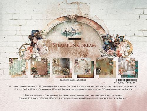 AAL Paper Pack 8x8" - Steampunk Dream