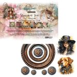AAL Paper Pack 8x8" - Steampunk Time