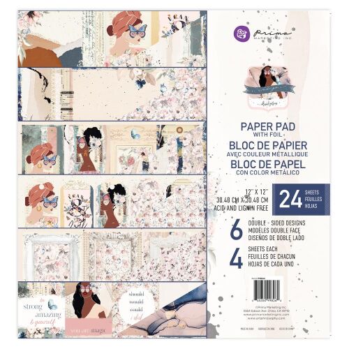 PRM Paper Pad 12"x12" - Indigo