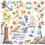 CBL Paper Pad 12x12" - Summer Breeze 12BL