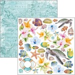 CBL Paper Pad 12x12" - Summer Breeze 8BL