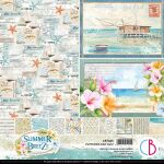 CBL Paper Pad 12x12" - Summer Breeze 8BL