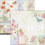 CBL Paper Pad 12x12" - Enchanted Garden 12BL