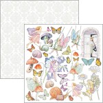 CBL Paper Pad 12x12" - Enchanted Garden 12BL