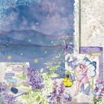 CBL Paper Pad 12x12" - Enchanted Garden 12BL