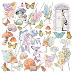 CBL Paper Pad 12x12" - Enchanted Garden 12BL