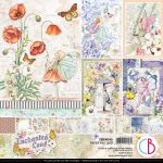 CBL Paper Pad 12x12" - Enchanted Garden 12BL