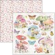 CBL Paper Pad 12x12" - Enchanted Garden 12BL
