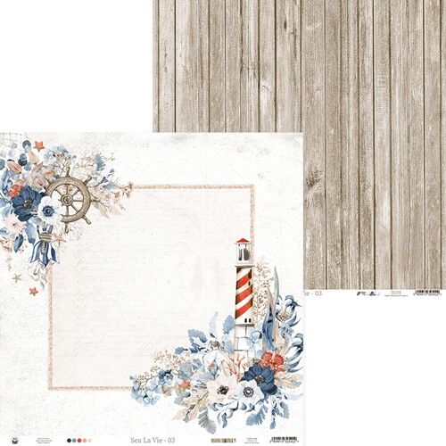 P13 Cardstock - Sea la Vie 03