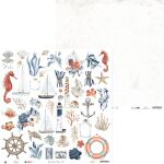 P13 Cardstock - Sea la Vie 07