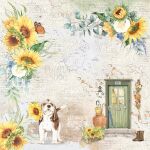 CBL Paper Pad 12x12" - Farmhouse Garden 12BL