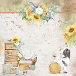 CBL Paper Pad 12x12" - Farmhouse Garden 12BL
