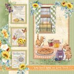 CBL Paper Pad 12x12" - Farmhouse Garden 12BL