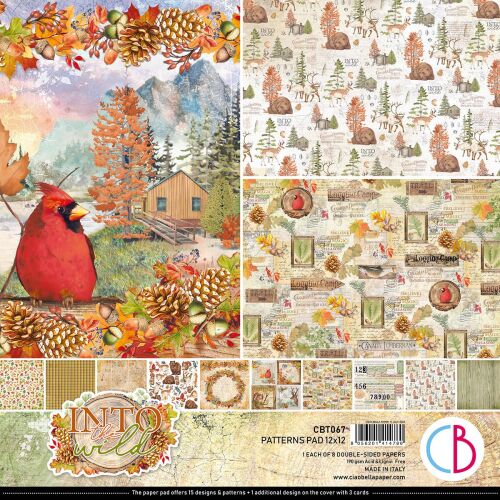 CBL Paper Pad 12x12" - Into the Wild 8BL
