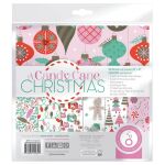 TNC Paper Pack 8x8" - Candy Cane Christmas