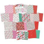 TNC Paper Pack 8x8" - Candy Cane Christmas
