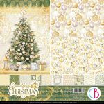 CBL Paper Pad 12x12" - Sparkling Christmas 8BL