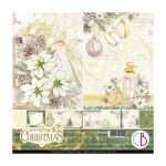 CBL Paper Pad 8x8" - Sparkling Christmas