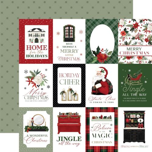 CTB Cardstock - A wonderful Christmas 3"x4" Journaling Cards