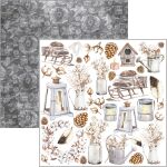 CBL Paper Pad 12x12" - Cozy Moments 12BL