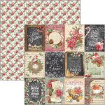 CBL Paper Pad 12x12" - Christmas Vibes 12BL