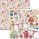CBL Paper Pad 12x12" - Christmas Vibes 12BL