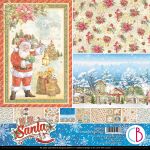 CBL Paper Pad 12x12" - Dear Santa 8BL
