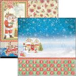 CBL Paper Pad 12x12" - Dear Santa 8BL