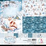 CBL Paper Pad 12x12" - Winter Journey Patterns 8BL