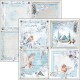 CBL Paper Pad 12x12" - Winter Journey Patterns 8BL