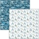 CBL Paper Pad 12x12" - Winter Journey Patterns 8BL