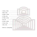 Sizzix Dies Framelits - Labels Ornate #4