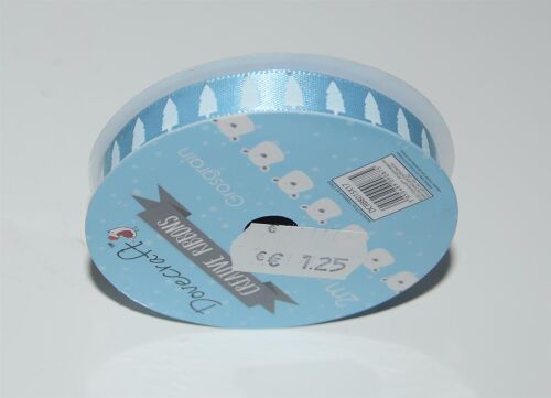 DVC Ribbon/Band - Christmastree Bleu