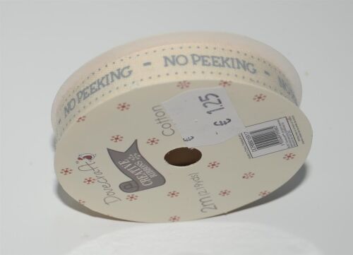DVC Ribbon/Band - No Peeking Creme
