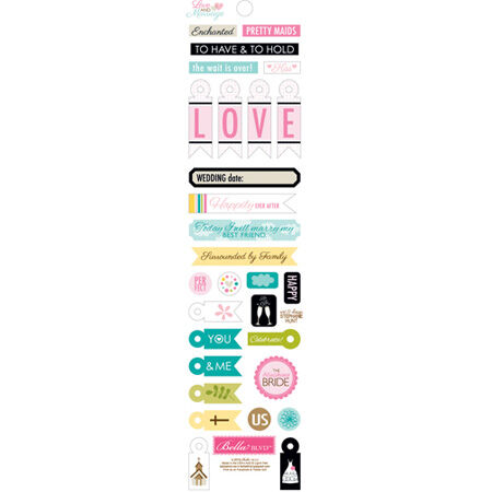 BLB Sticker - Miniatures Love & Marriage Wedding Day