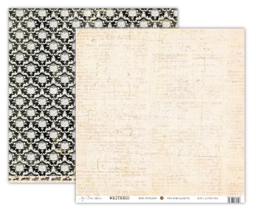 UHK Cardstock - My Dear Watson Whitness