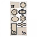 STP Collectables  6x12" - Romantic Horses