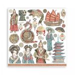 STP Paper Pad 6x6" - Sir Vagabond in Japan