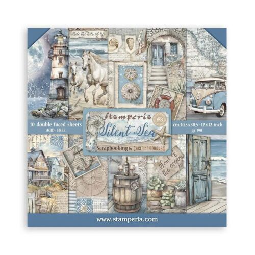STP Paper Pad 12x12" - Silent Sea