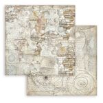 STP Paper Pad 12x12" - Silent Sea Maxi Background