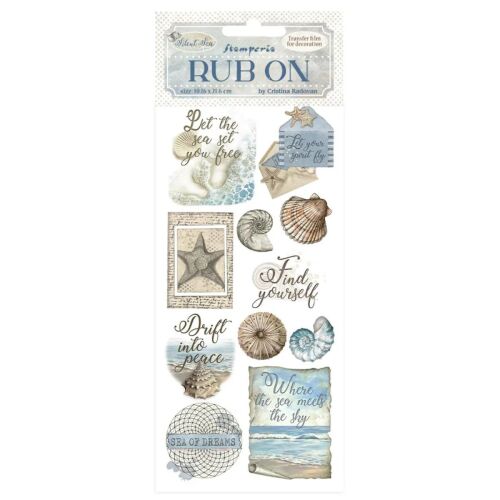 STP Rub-On - Silent Sea Shells