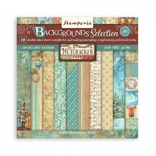 STP Paper Pad 8x8" - The Nutcracker Background
