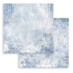 STP Cardstock - Create Happiness Dewdrops Blue Snowflakes